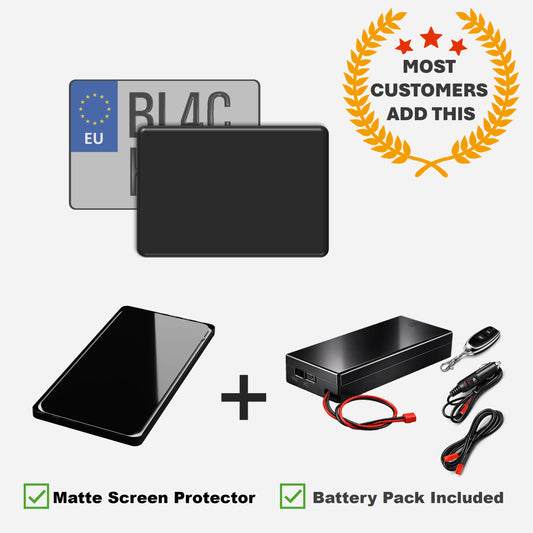 Blackout Plate Essential Bundle - EU Bike Uni