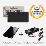 Battery Pack Holder & Matte Film Protector