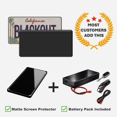 Battery Pack Holder & Durable Matte Film Bundle