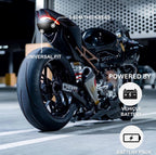 Blackout License Plate Cover for Australia Motorcycle